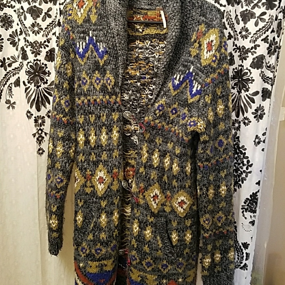 "Reserved!"Free People Mascot Sweater